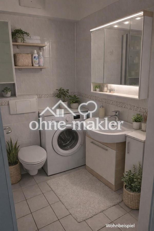 Toilette Wohnbeispiel