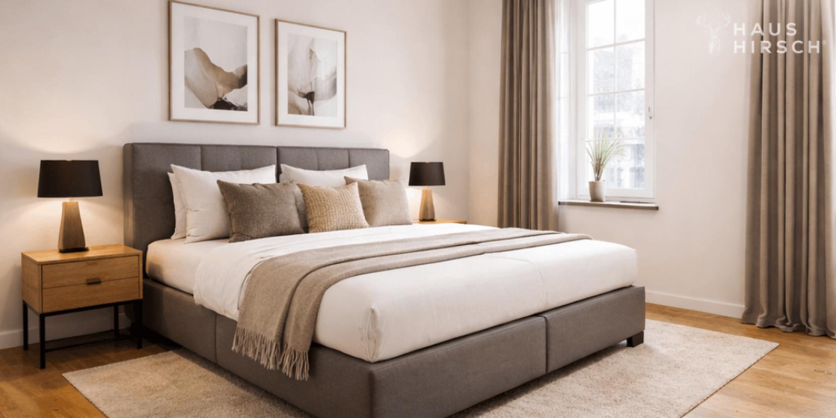 Schlafzimmer (Wohnbeispiel)