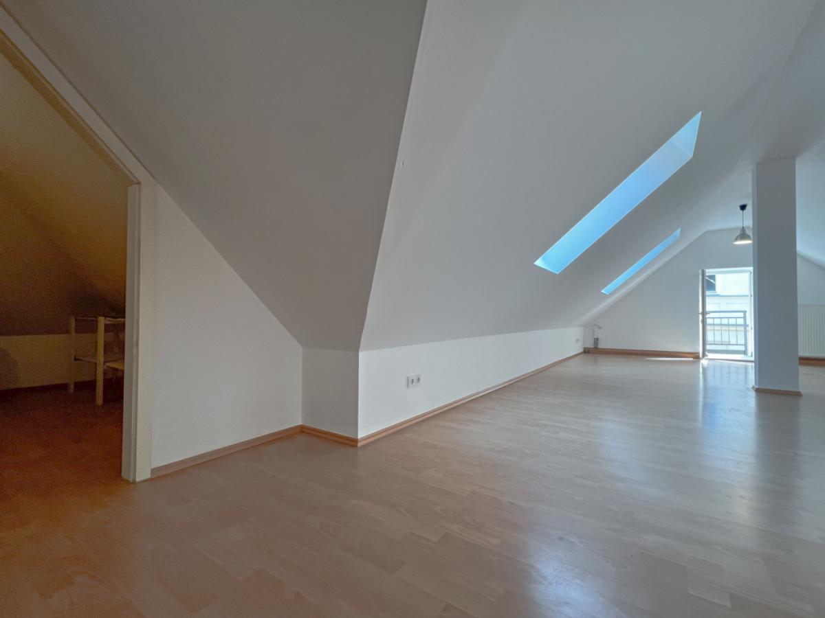 XXL- Einraumwohnung mit begehbarem Schrankraum