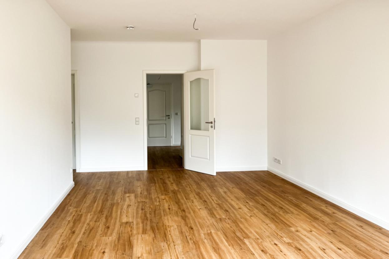 Hochwertige Aussattung mit Design- Vinylboden