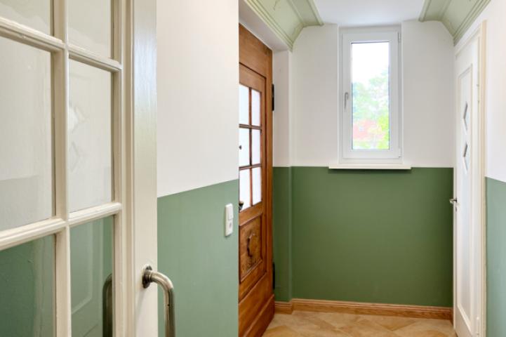 Hauseingang mit Flair