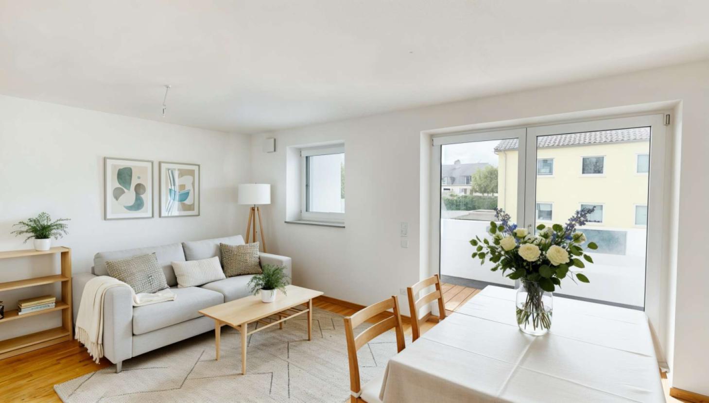 Wohnzimmer/ Esszimmer  - (KI generiert)