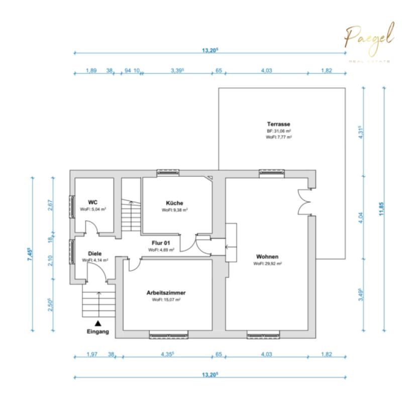 Grundriss - Obergeschoss