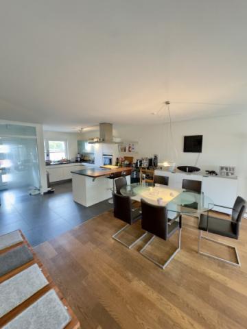 Offene Wohnküchenansicht