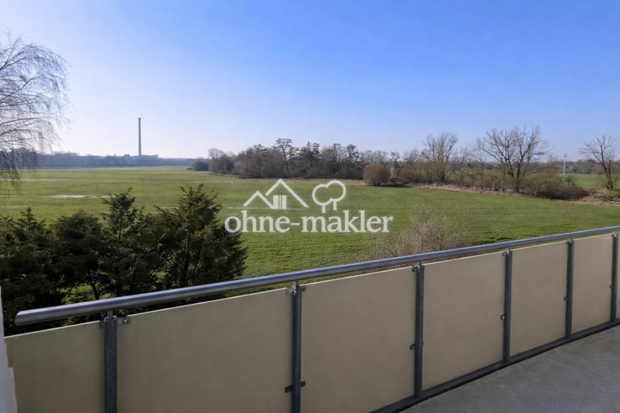 Großzügiger Balkon mit wunders