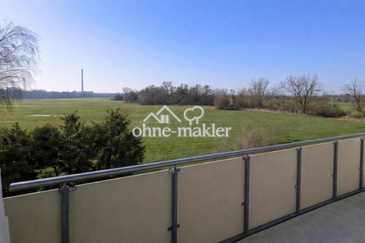 Großzügiger Balkon mit wunders