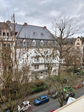 Blick vom Balkon