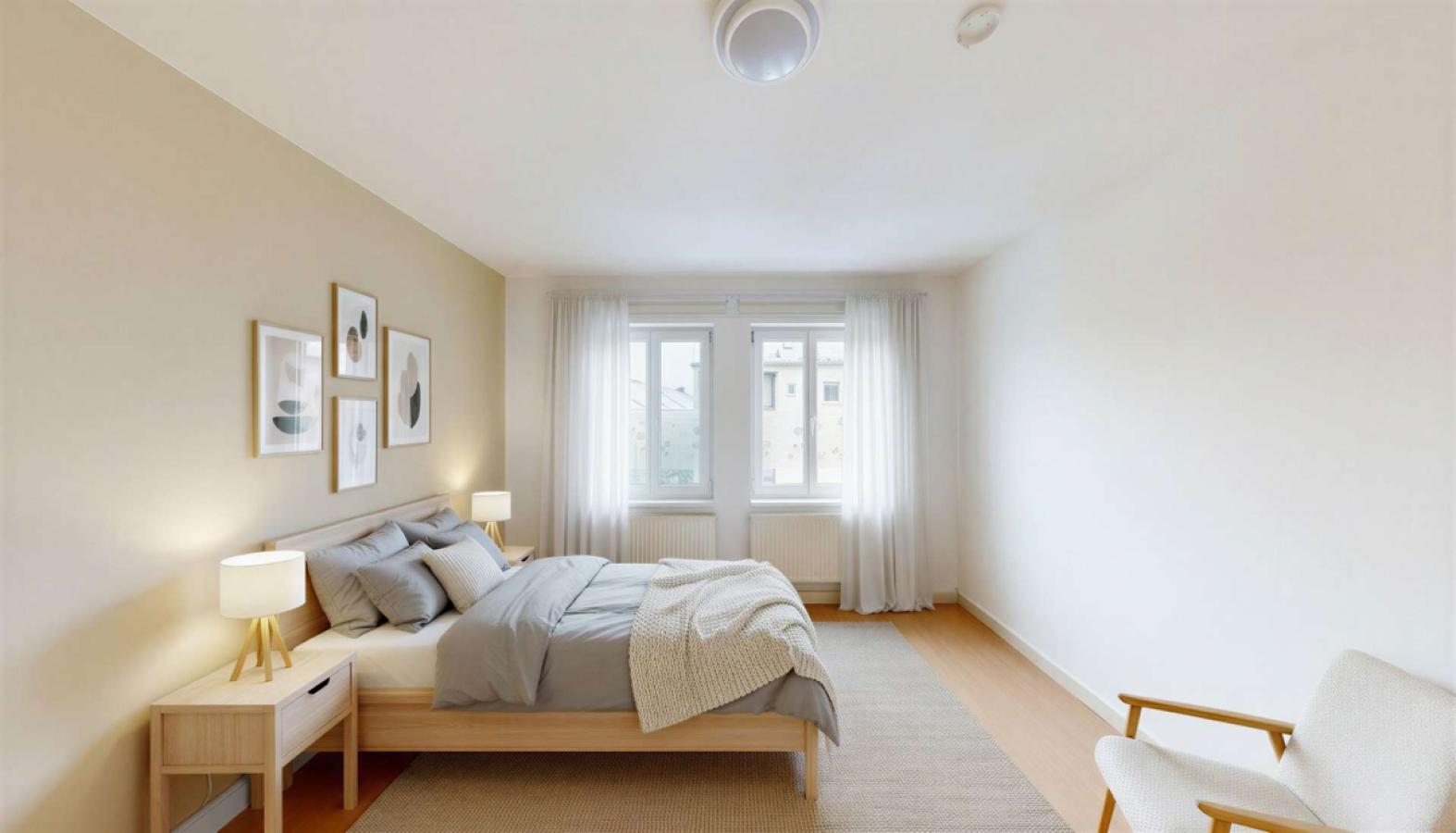 Schlafzimmer - virtuelle Möblierung