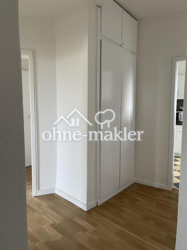 Hallway with storage