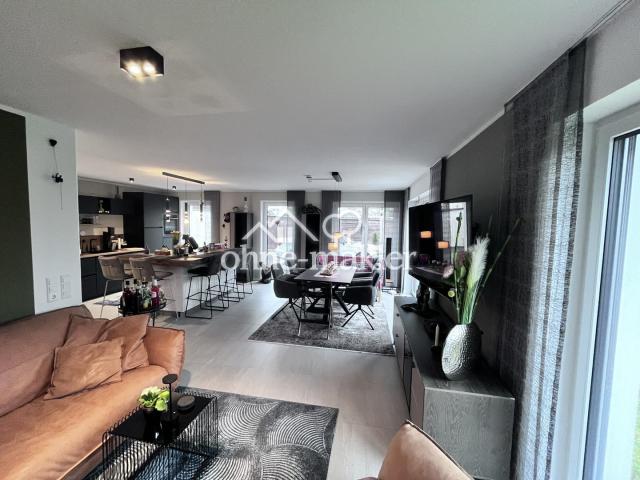 Blick vom Wohnzimmer