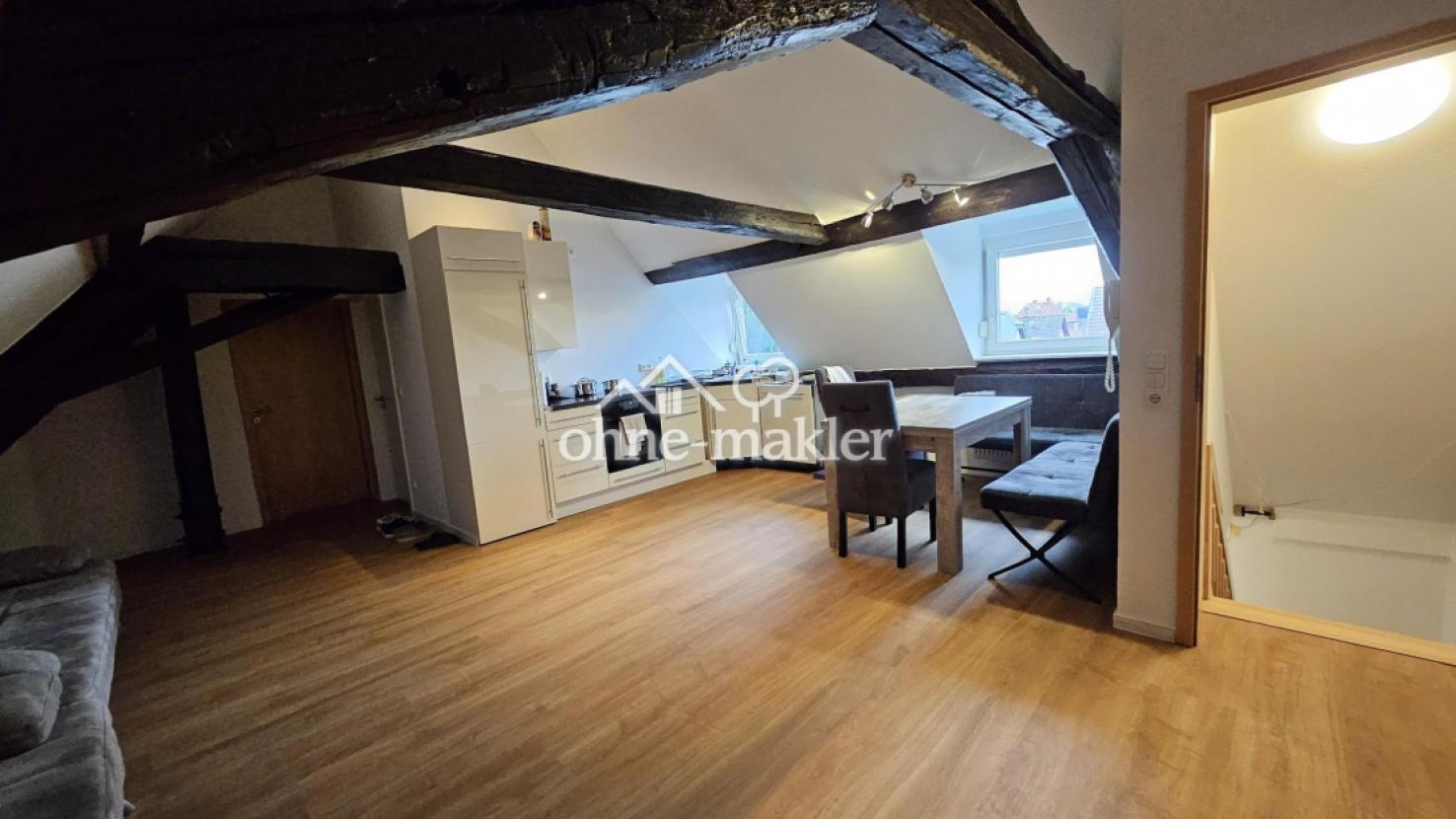 große offene Küche DG