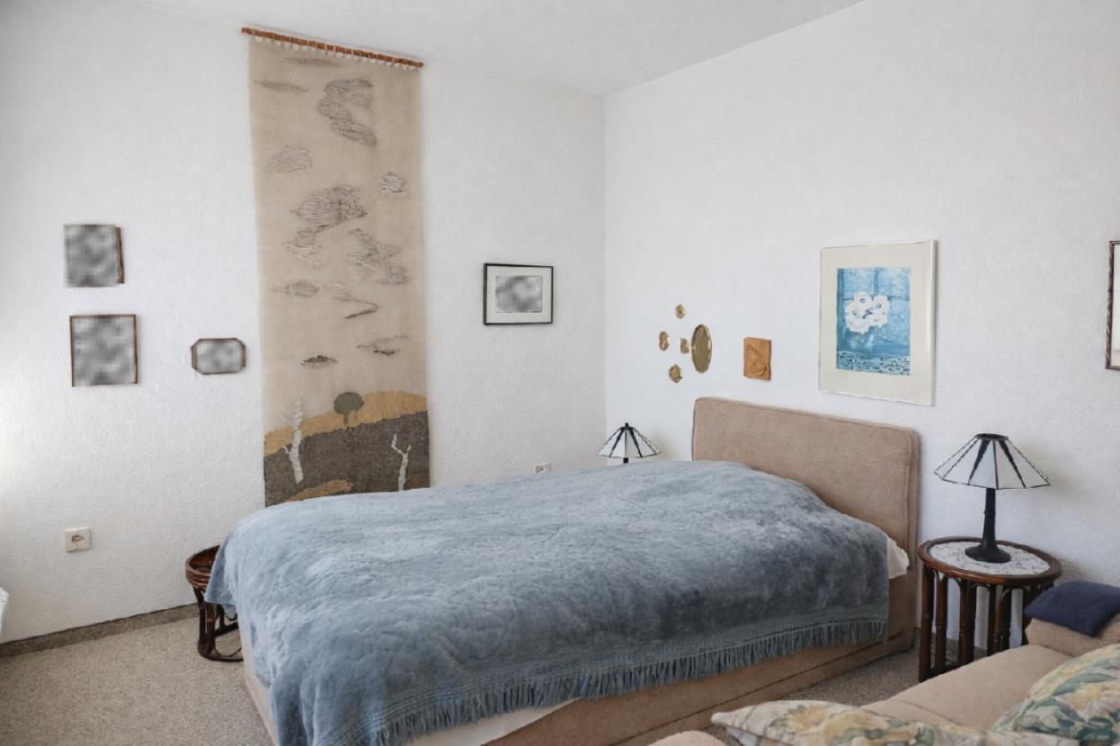 Der Schlafraum Im Appartement im UG