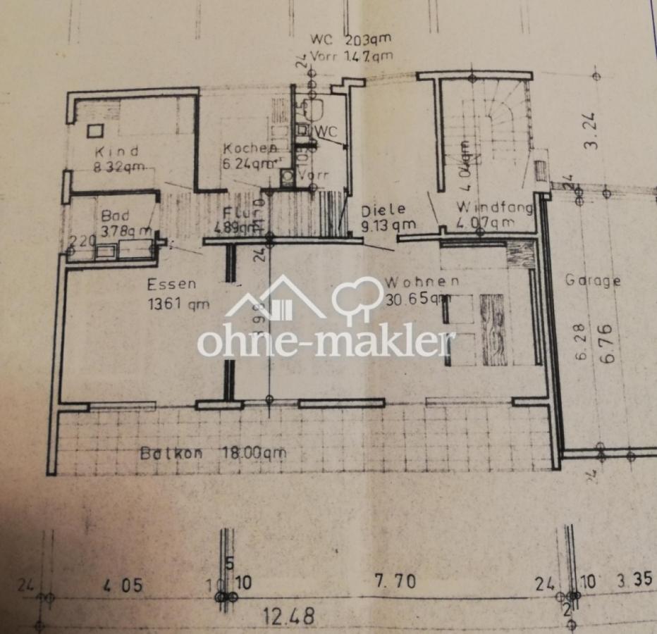 Erdgeschoss bzw.O.G.