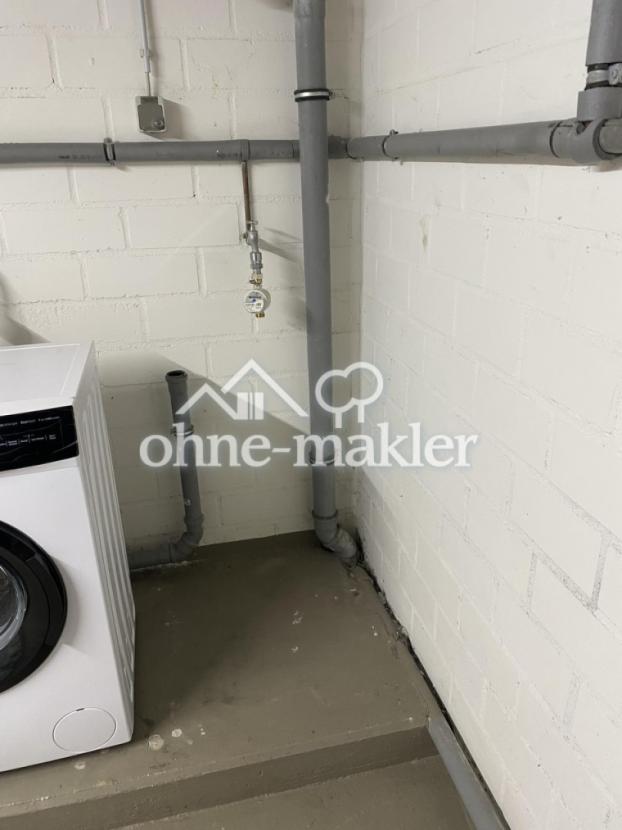 Platz für Waschmaschine