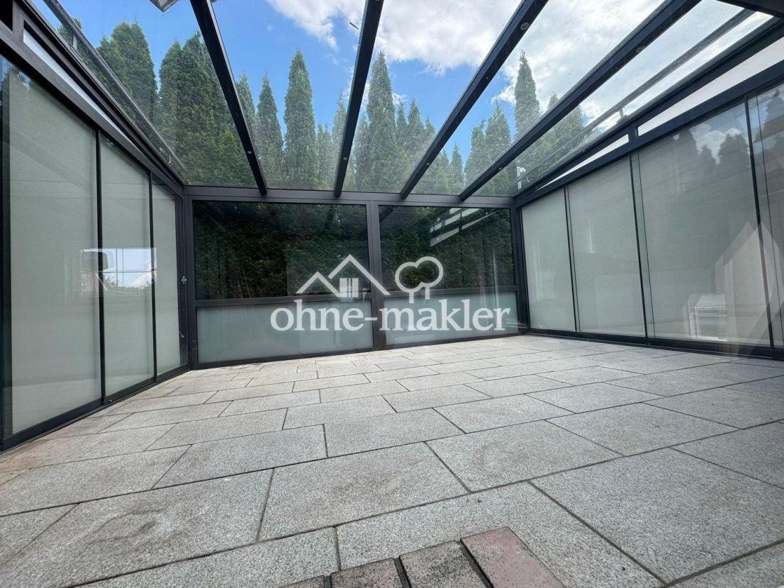 Wintergarten mit Downlight