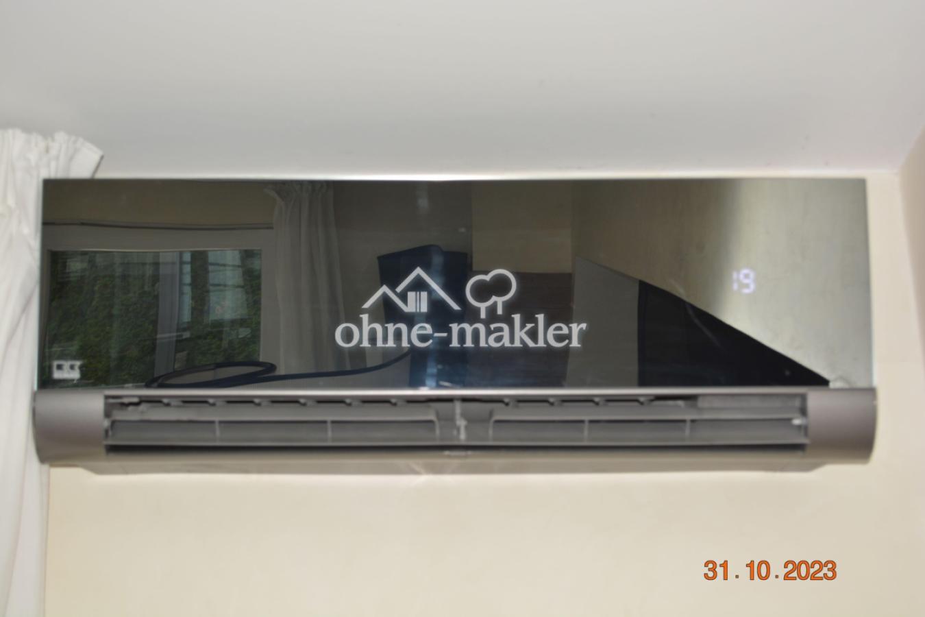 Klimaanlage Glasdesign