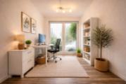 Arbeitszimmer Virtual-Staging