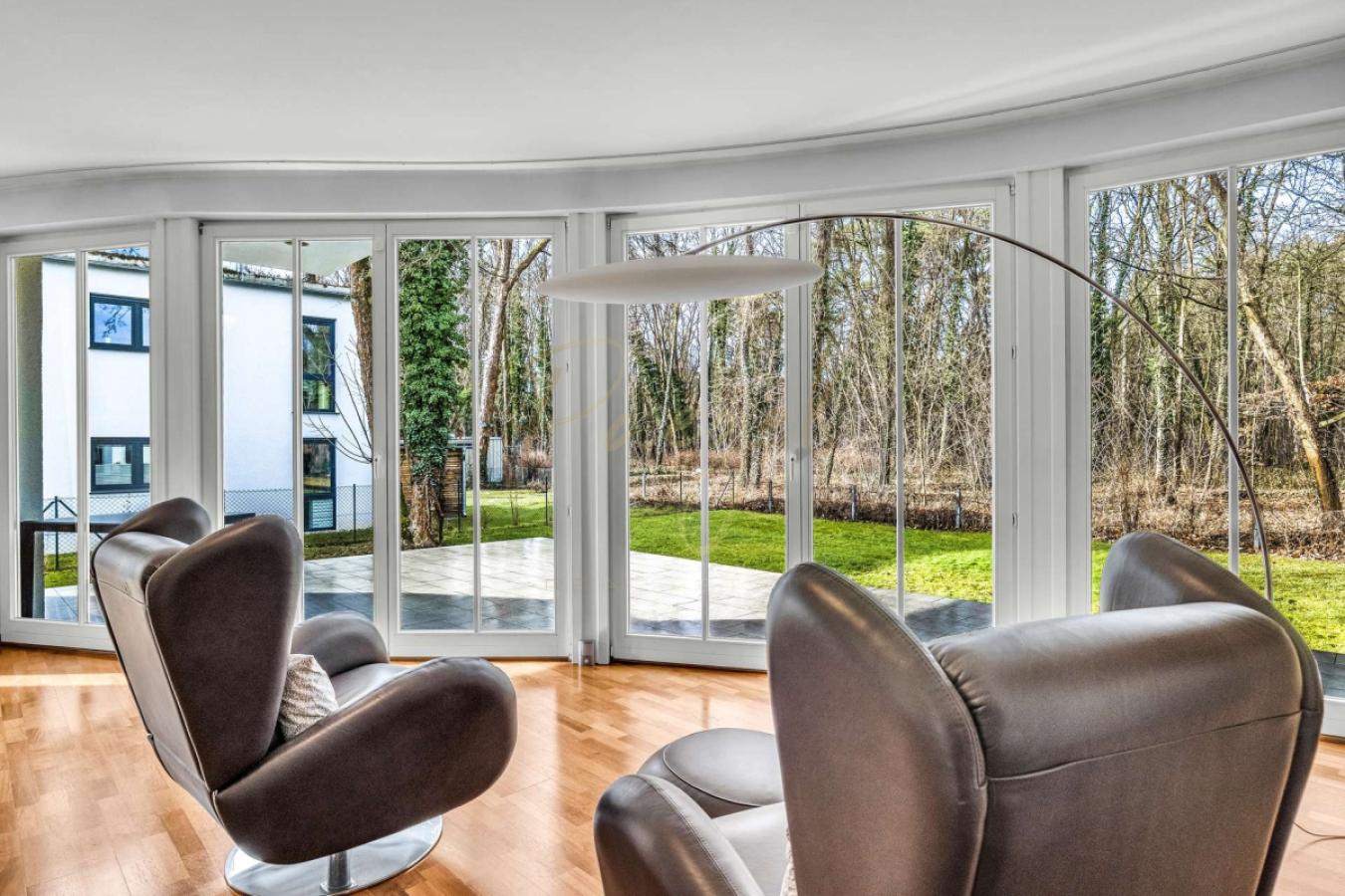 Blick auf den Garten