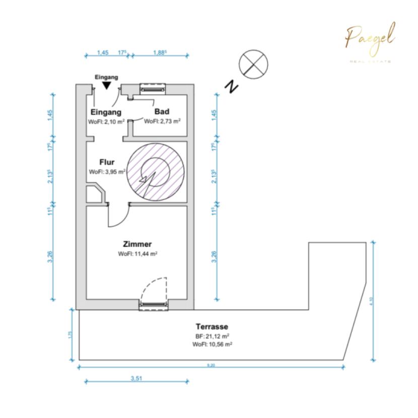 Grundriss - Nebenhaus Erdgeschoss