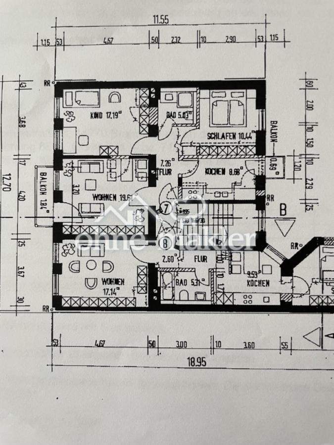 Grundriss (hier Whg 7)