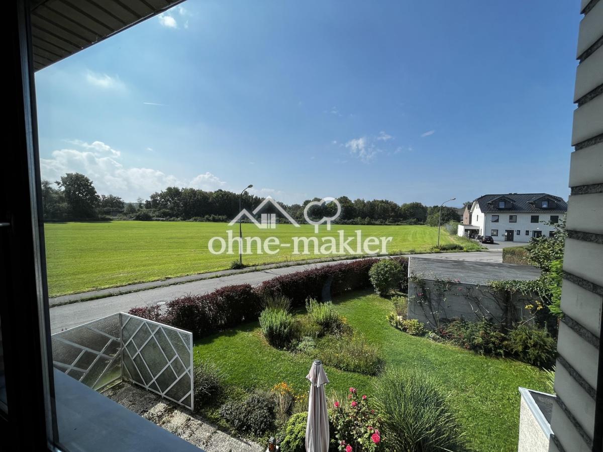 Blick aus dem Obergeschoss