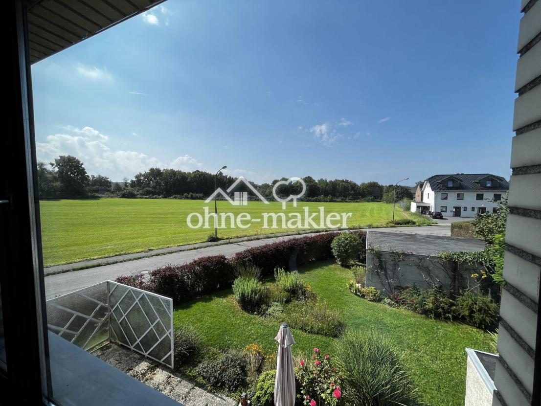 Blick aus dem Obergeschoss