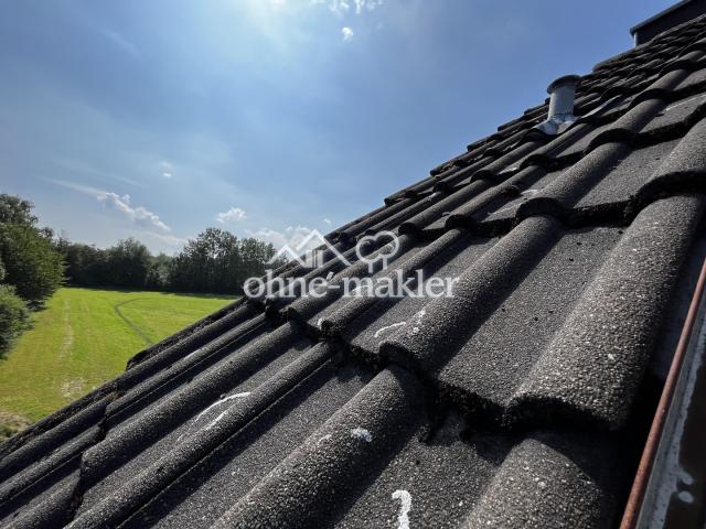 Blick auf die Dachfläche