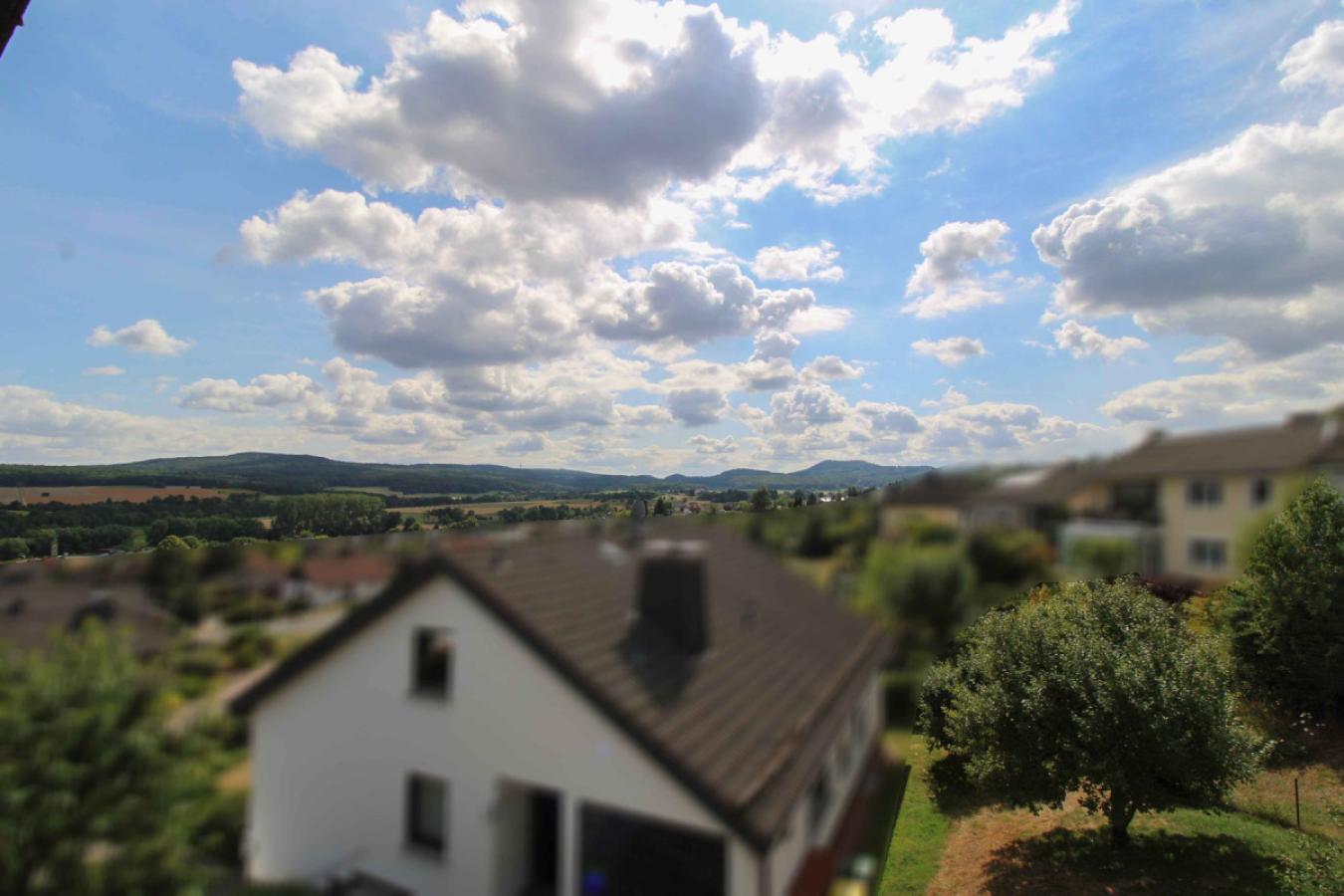 Fernsicht aus Dachgeschoss