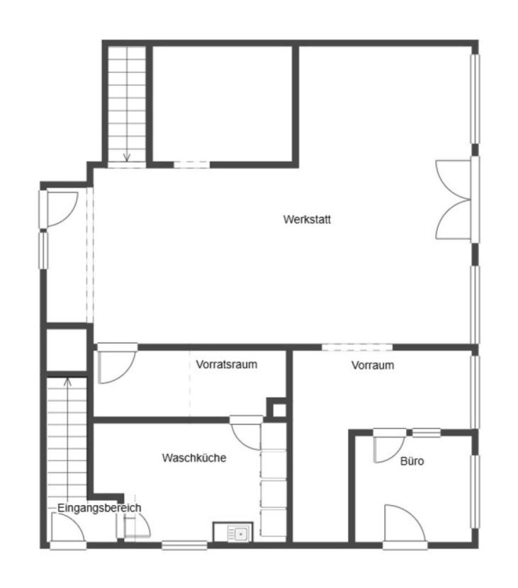 Grundriss Skizze EG