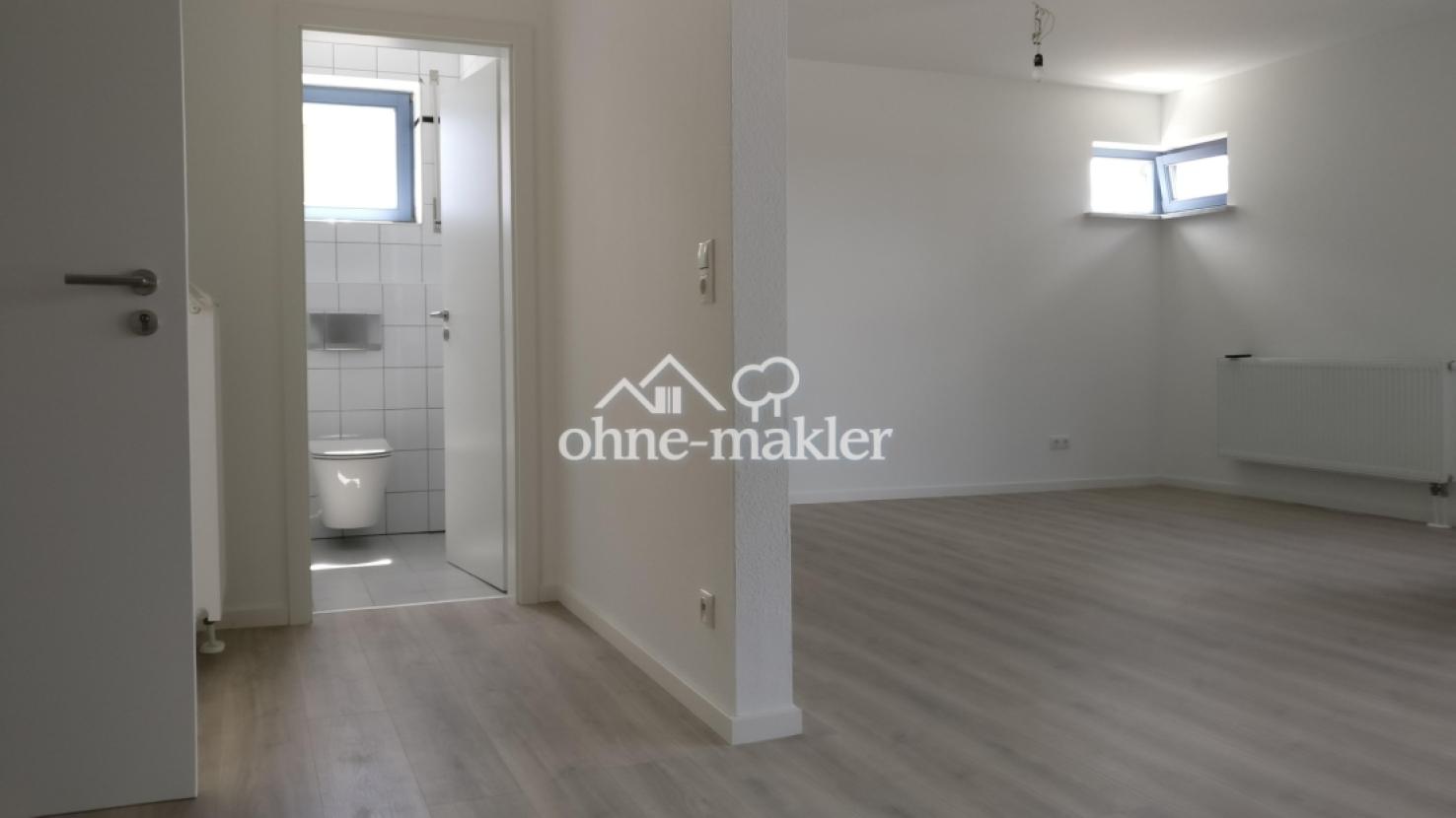 Wohn-/Esszimmer mit Gäste-WC