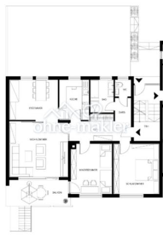 Wohnungsplan EG rechts