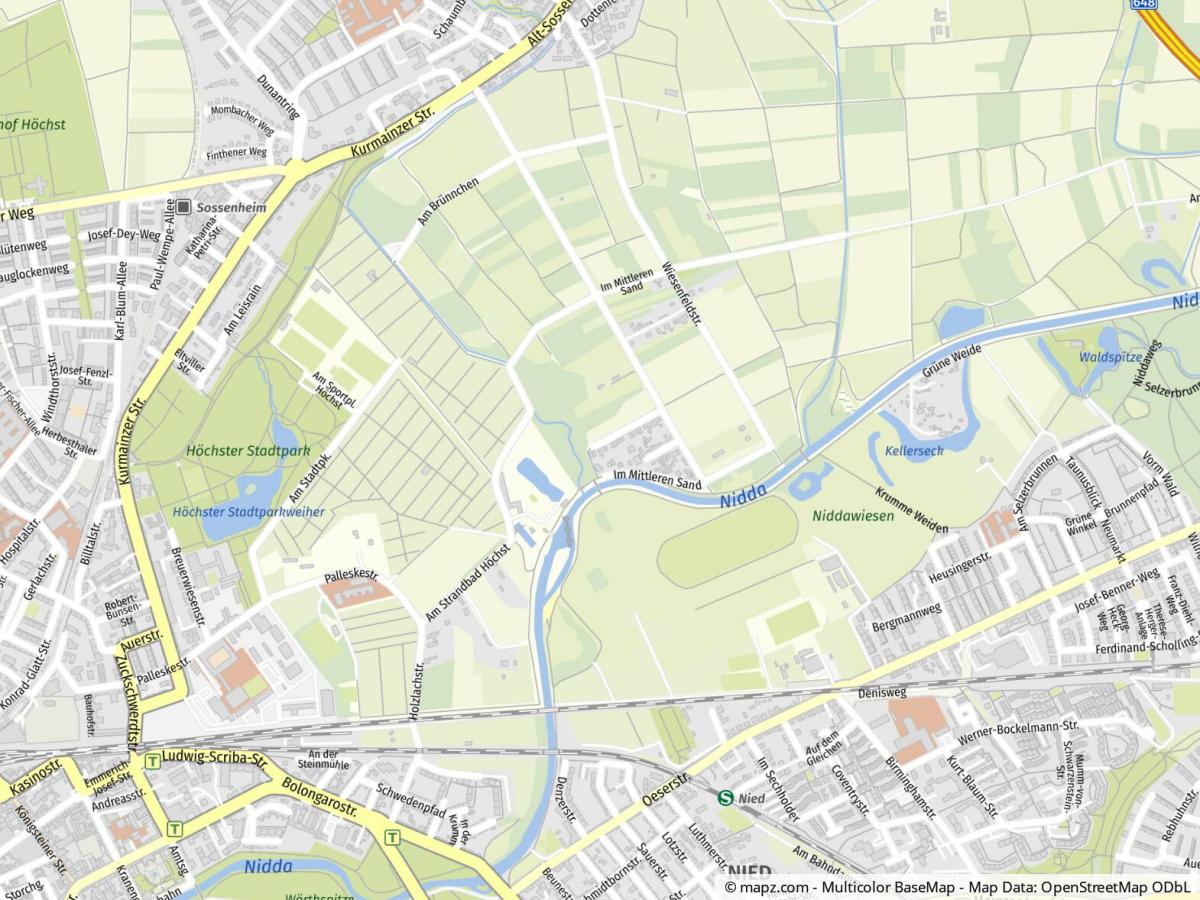 Geolyzer Kartenausschnitt