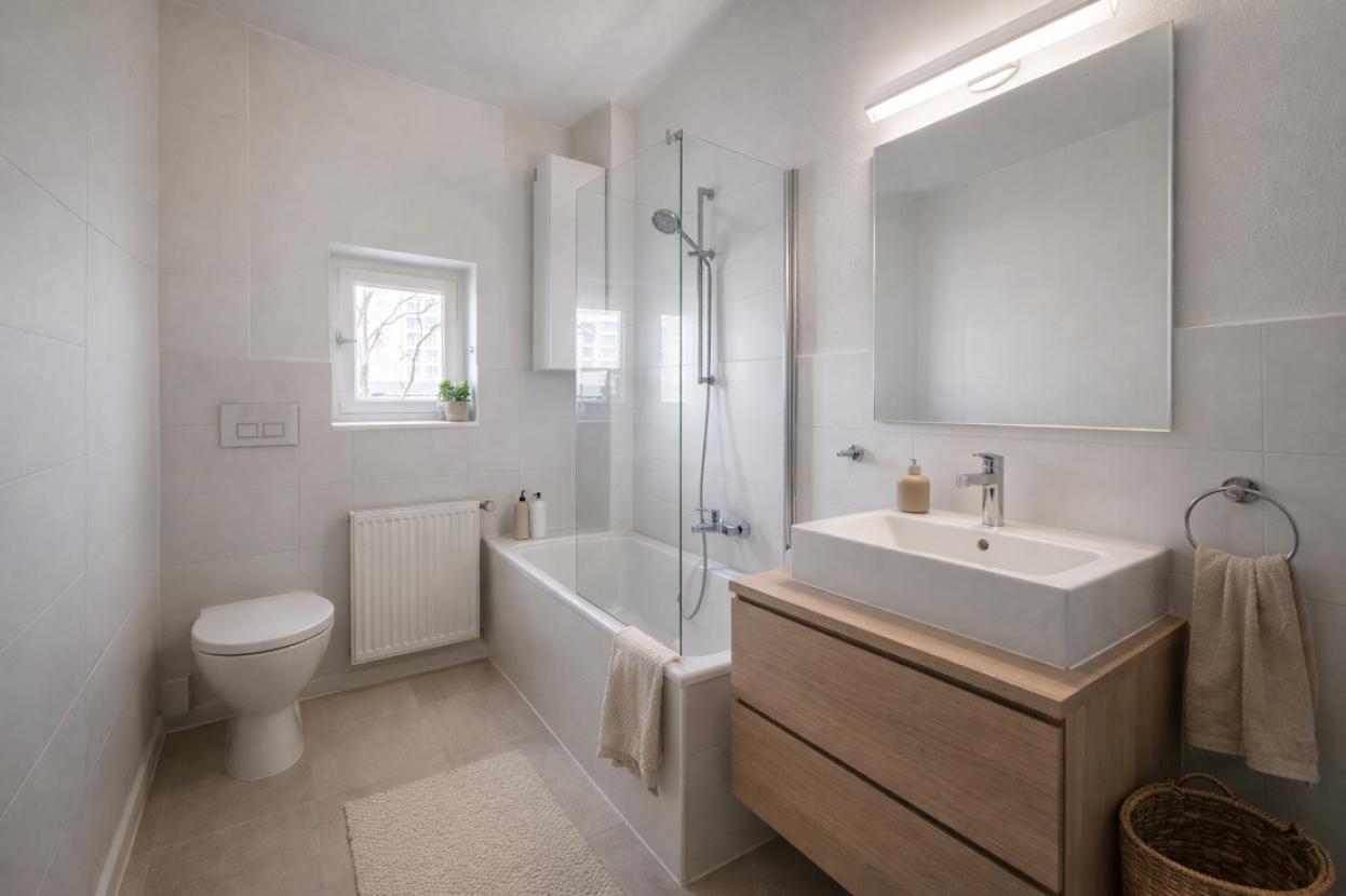 Einrichtungsbeispiel Badezimmer