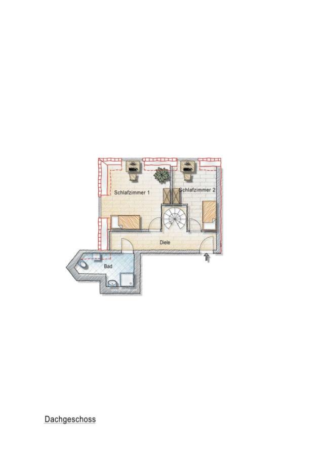Grundriss Dachgeschoss