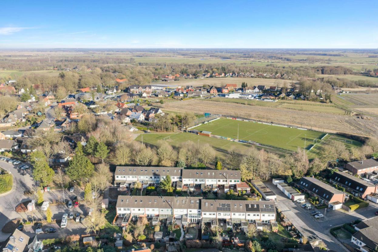 Luftaufnahme der Umgebung