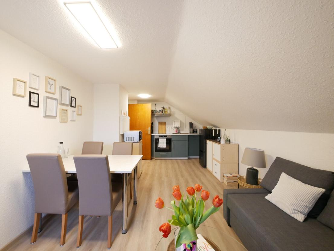 Dachgeschoss - Küche/Wohnen