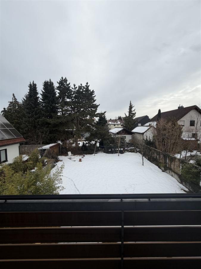 Blick vom Balkon