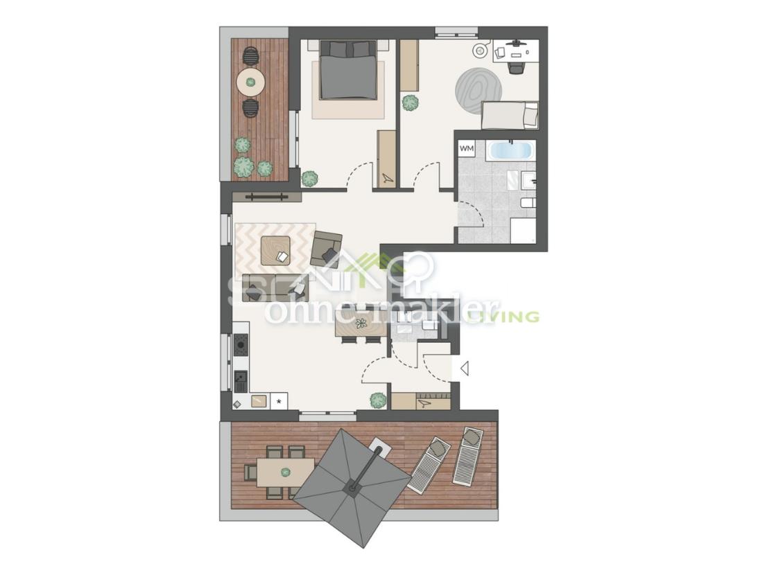 Grundriss Penthouse 01