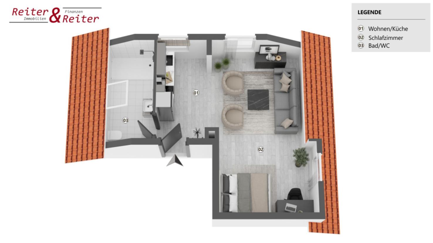 Grundriss - DG rechts