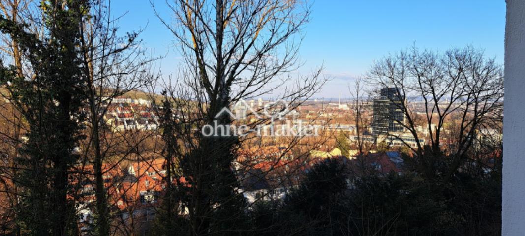 Blick vom Wohnzimmer