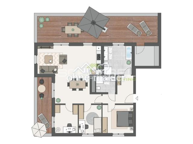 Grundriss Penthouse 01 