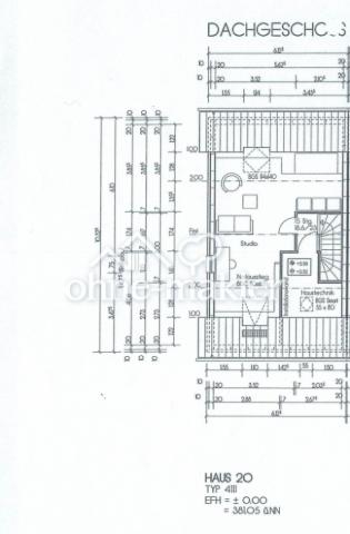 Grundriss Dachgeschoss