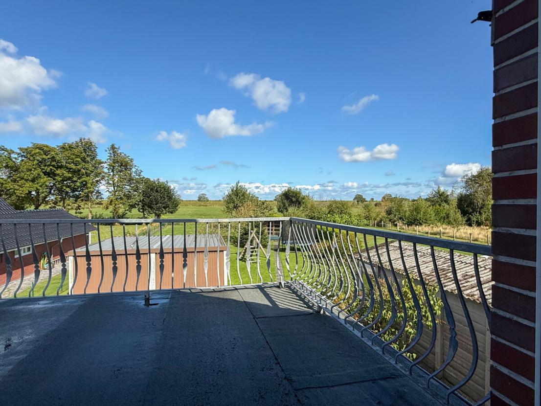 Blick vom Balkon Haus B