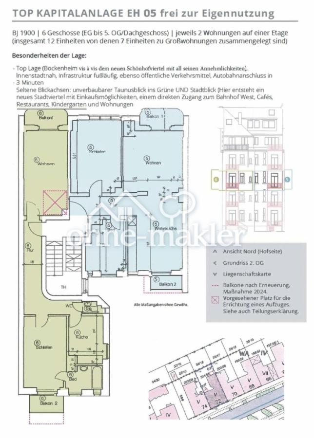 Grundriss 2. OG/EH5-75m2