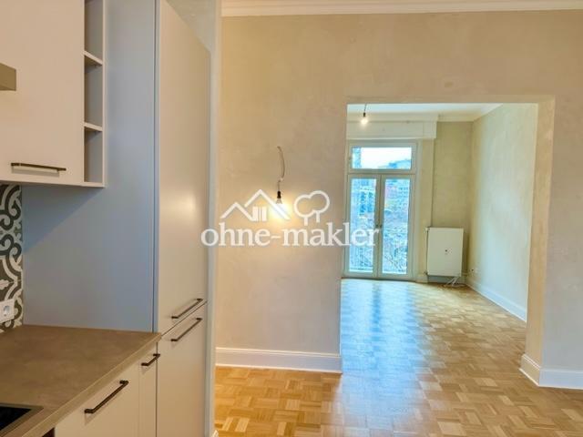 Blick Essen Richtung Wohnen