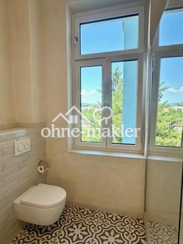 Ausblick Bad ins Grüne