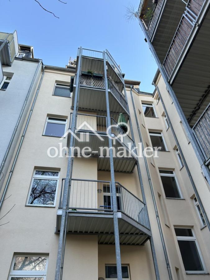 Blick auf den Balkon