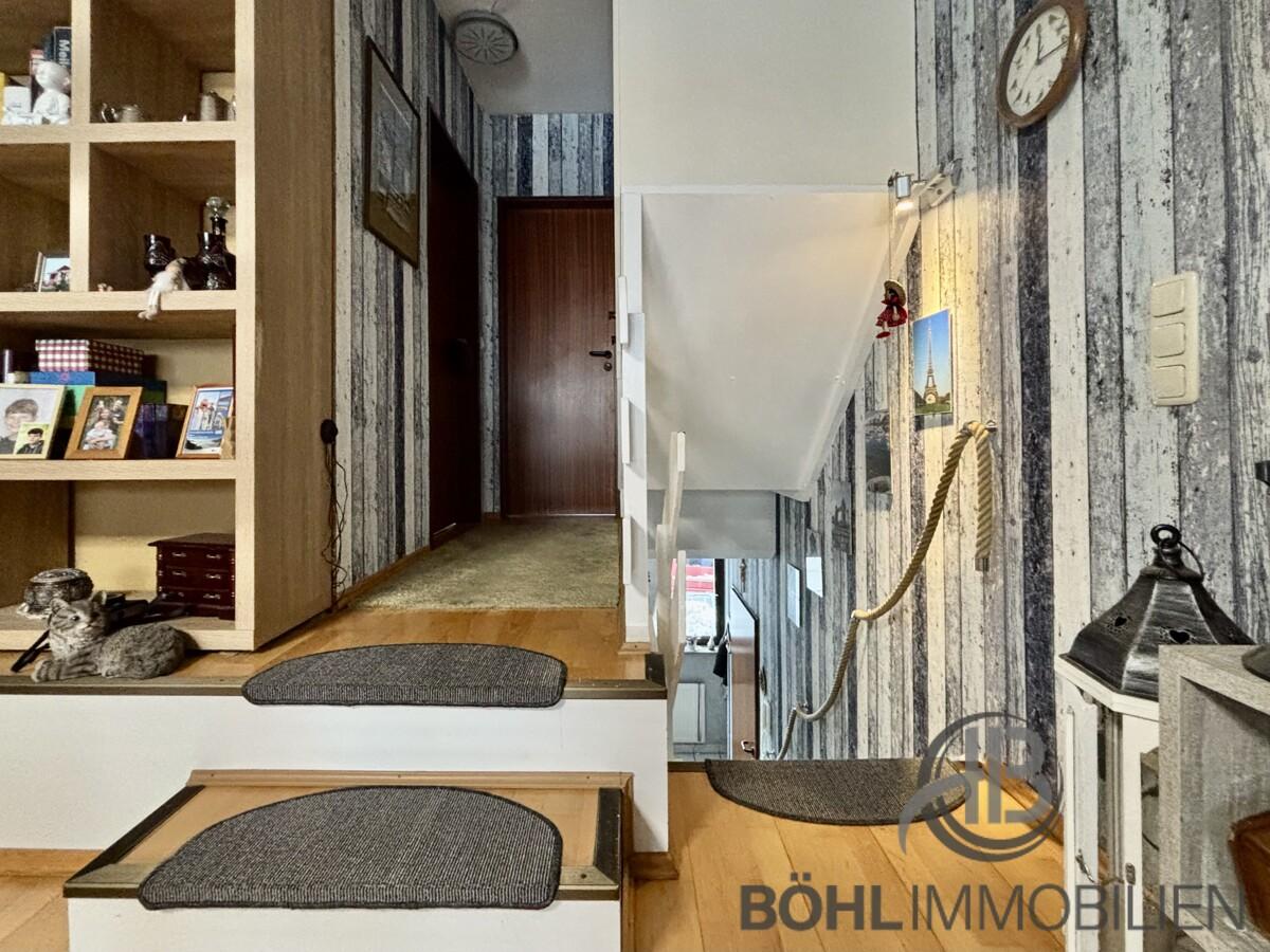 Zugang Schlaf- und Badzimmer