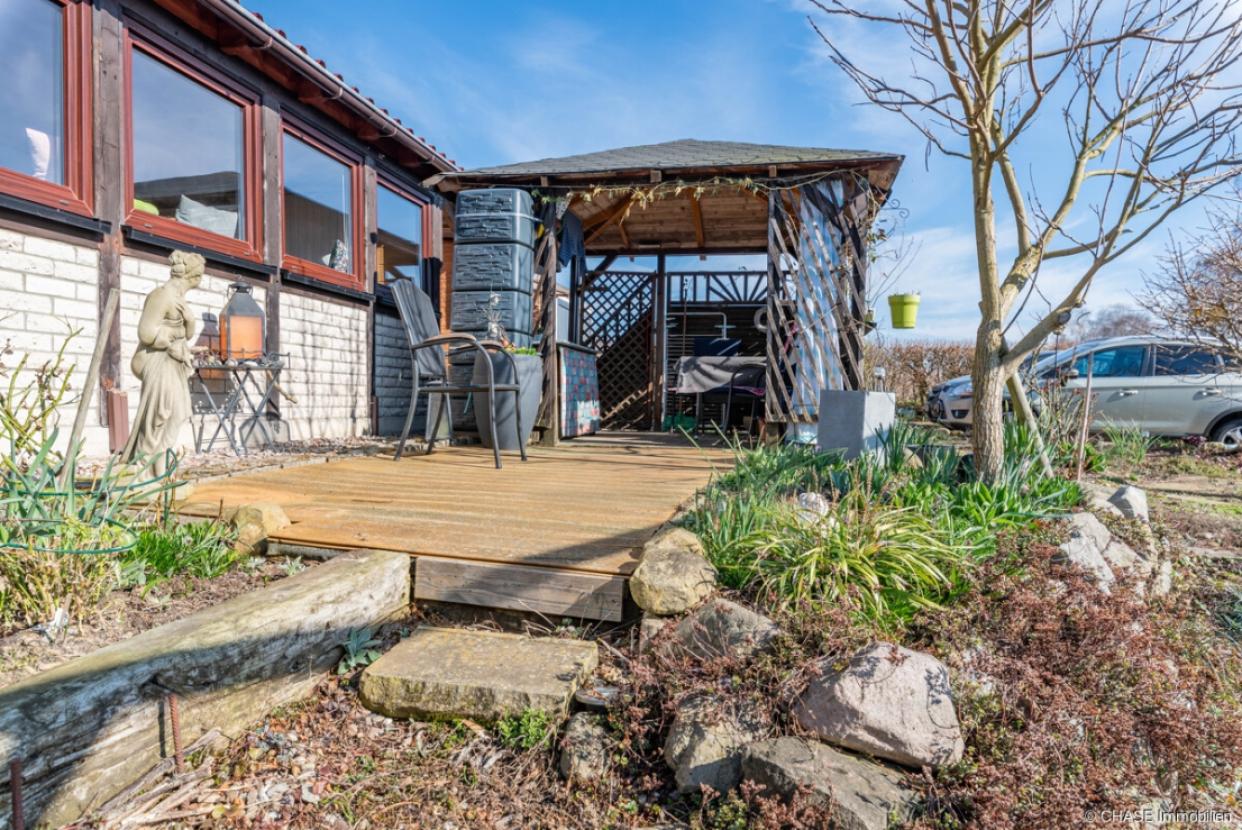 EG Hp - (Außen) - Überdachte Terrasse, straßenseitig