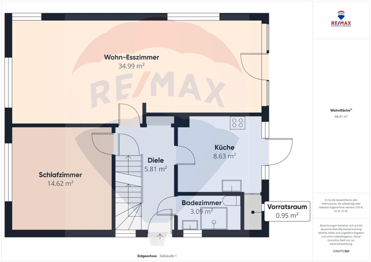 Grundriss Erdgeschoss